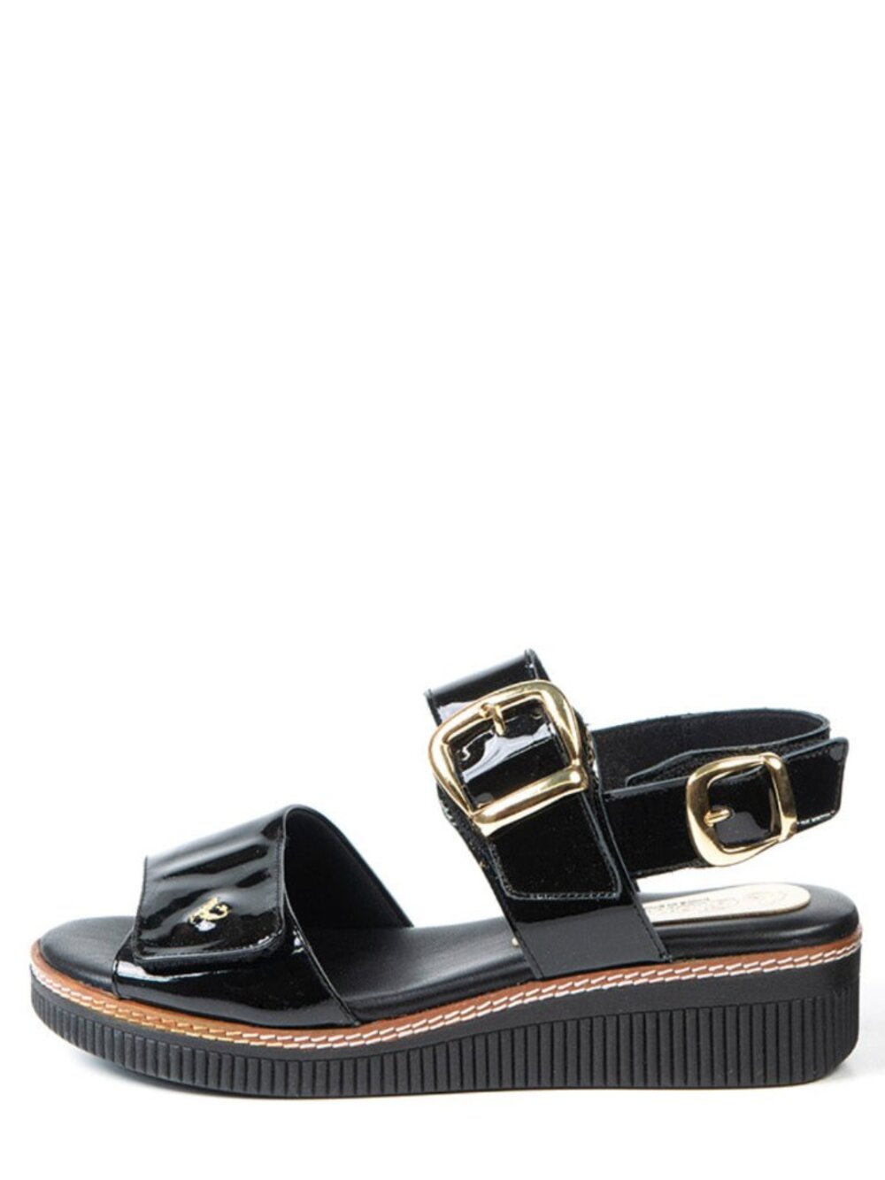Glamille JANE BLACK PATENT 3.5 cm Sandals 36